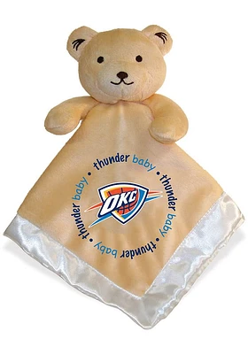Oklahoma City Thunder Security Bear Baby Blanket