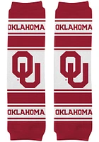 Oklahoma Sooners Baby Stripe Tights - Red
