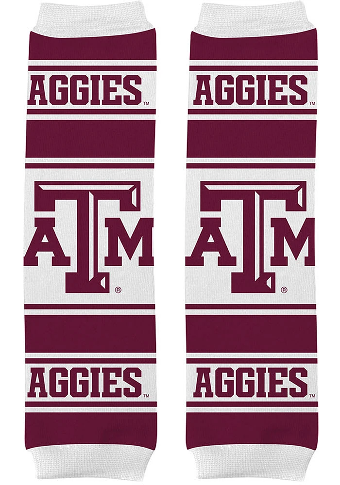 Texas A&M Aggies Baby Stripe Tights - Maroon