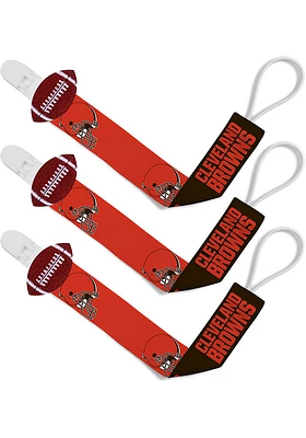 Cleveland Browns 2 Pack Baby Pacifier