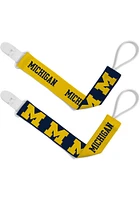 Michigan Wolverines Dual Pack Baby Pacifier