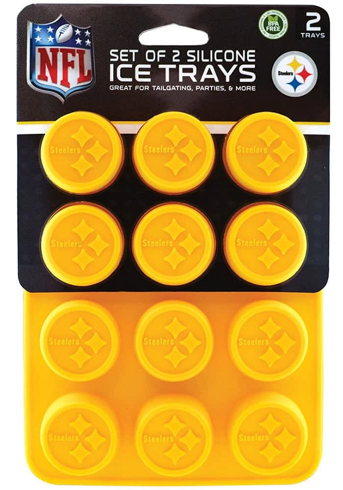 Pittsburgh Steelers 2 Pack Ice Cube Tray
