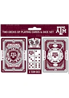 Texas A&M Aggies 2pk Card and Dice Set Playing Cards