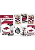 Arkansas Razorbacks Team Logo Playing Cards