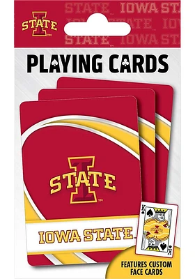 Iowa State Cyclones Team Logo Playing Cards