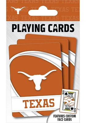 Texas Longhorns Team Logo Playing Cards