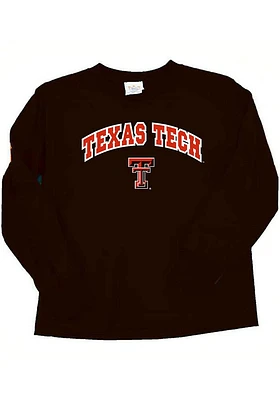 Texas Tech Red Raiders Toddler Black Arch Long Sleeve T-Shirt