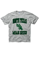 North Texas Mean Green Youth Grey #1 Design Short Sleeve T-Shirt