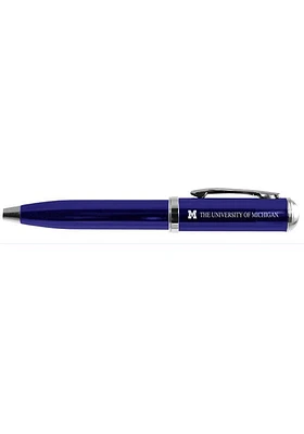 Michigan Wolverines Click Action Gel Pen Set - Blue