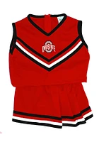 Ohio State Buckeyes Toddler Girls Red Mascot Sets Cheer