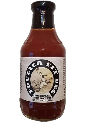 Pittsburgh Poulich Pit Original Sauce BBQ Sauce