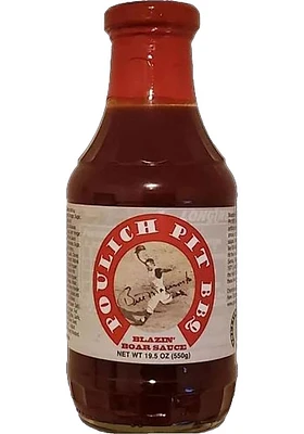 Pittsburgh Poulich Pit Blazin’ Boar Sauce BBQ Sauce