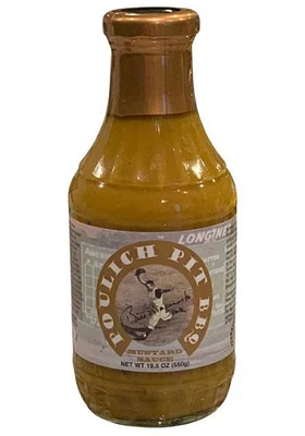 Pittsburgh Poulich Pit BBQ Mustard Sauce 19.5oz