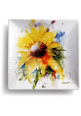 Kansas Sunflower Serving Tray