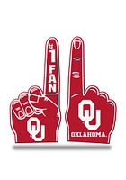 Oklahoma Sooners Crimson Foam Finger