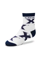 Xavier Musketeers Logo Baby Quarter Socks