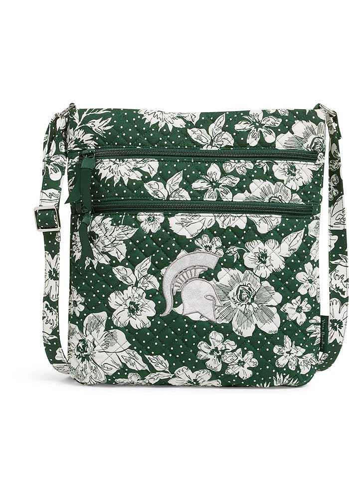 Michigan State Spartans Triple Zip Womens Purse