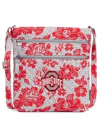 Ohio State Buckeyes Triple Zip Womens Purse