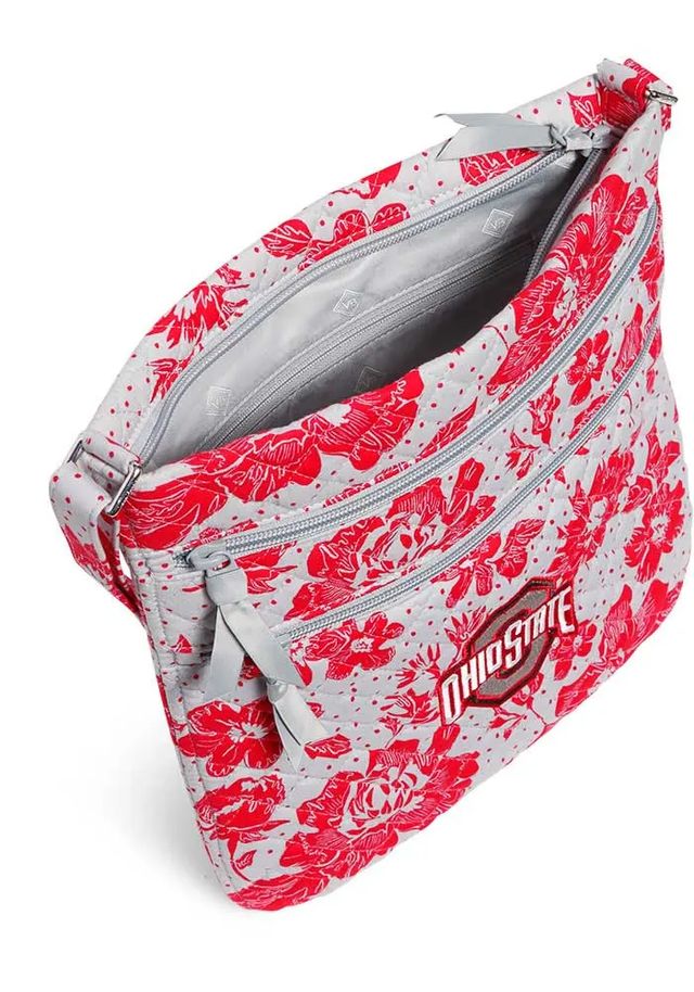 Ohio State Buckeyes Triple Zip Womens Purse