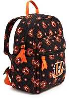 Vera Bradley Cincinnati Bengals Black Small Backpack