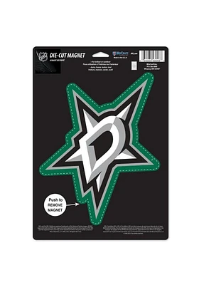 Dallas Stars Die Cut Logo Car Magnet - Green