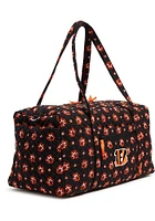 Cincinnati Bengals Black Large Travel Duffel Luggage