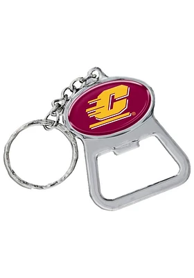 Central Michigan Chippewas Bottle Opener Keychain