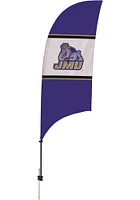James Madison Dukes 7.5 Foot Spike Base Tall Team Flag