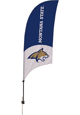 Montana State Bobcats 7.5 Foot Spike Base Tall Team Flag