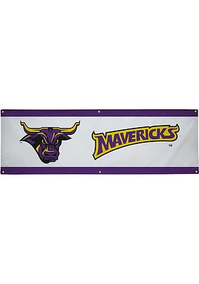Minnesota State Mavericks 2x6 Vinyl Banner - White