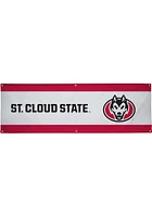 St Cloud State Huskies 2x6 Vinyl Banner - White