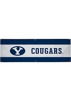 BYU Cougars 2x6 Vinyl Banner - White