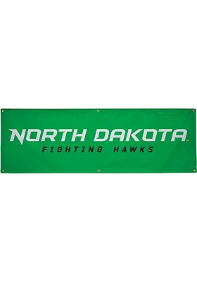 North Dakota Fighting Hawks 2x6 Vinyl Banner