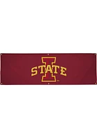 Iowa State Cyclones 2x6 Vinyl Banner - Black