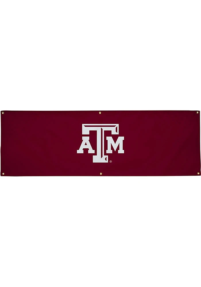 Texas A&M Aggies 2x6 Vinyl Banner - Maroon