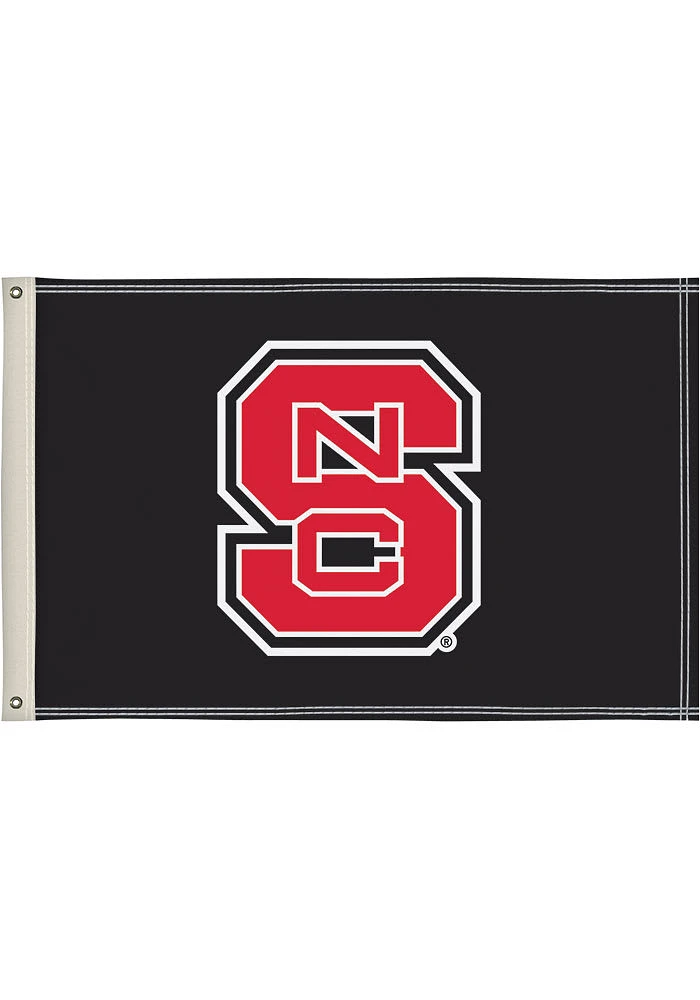 NC State Wolfpack 2x3 Silk Screen Grommet Flag