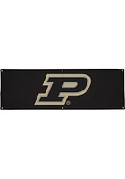 Purdue Boilermakers 2x6 Vinyl Banner - Black