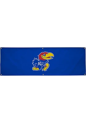 Kansas Jayhawks 2x6 Vinyl Banner - Blue