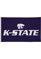 K-State Wildcats 3x5 University Silk Screen Grommet Flag - Purple