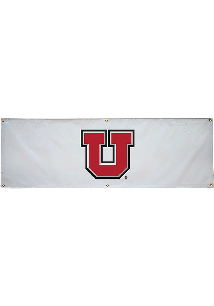 Utah Utes 2x6 Vinyl Banner