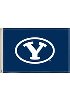 BYU Cougars 2x3 Silk Screen Grommet Flag - Blue