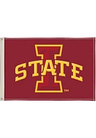 Iowa State Cyclones 2x3 Silk Screen Grommet Flag - Maroon