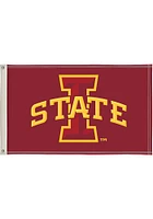 Iowa State Cyclones 3x5 Silk Screen Grommet Flag - Maroon