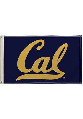 Cal Golden Bears 3x5 Silk Screen Grommet Flag - Blue