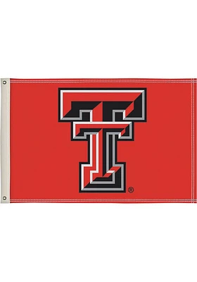 Texas Tech Red Raiders 2x3 Silk Screen Grommet Flag - Red