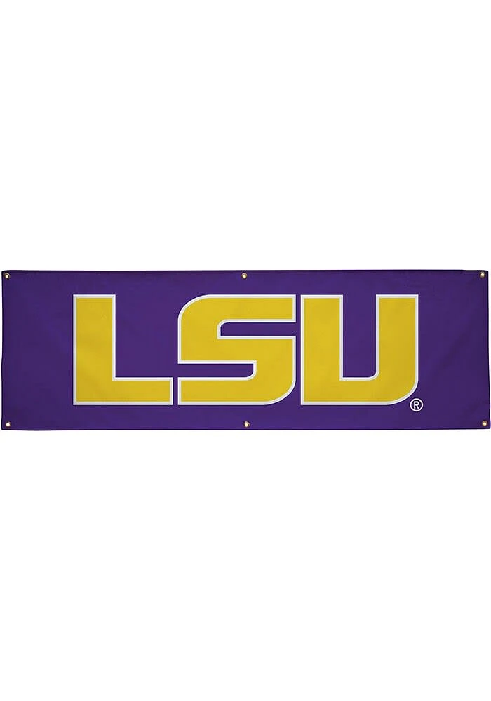 LSU Tigers 2x6 Vinyl Banner