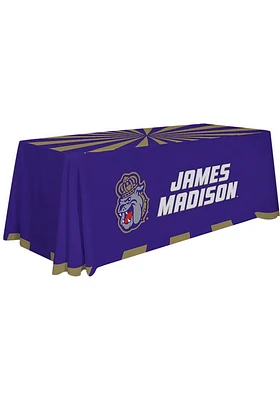 James Madison Dukes 6 Ft Fabric Tablecloth