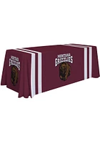 Montana Grizzlies 6 Ft Fabric Tablecloth