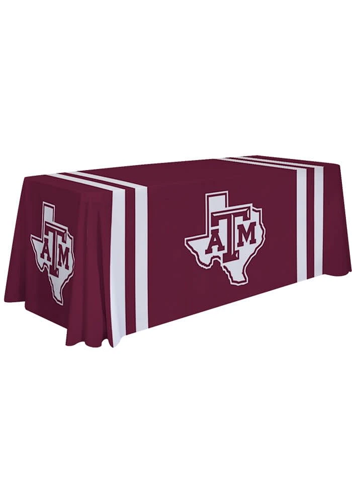 Texas A&M Aggies 6 Ft Fabric Tablecloth