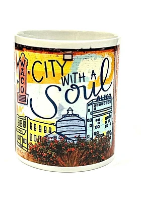 Waco 11 oz. Ceramic Mug - Yellow
